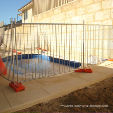 High quality hot dip galvanized portable pool fence, safety fence for pool, retractable pool fence